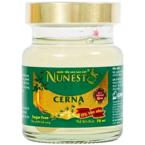 Nước Yến Sào Cao Cấp Nunest 15% Cerna bồi bổ cơ thể, tăng cường sức khỏe (6 hũ x 70ml)