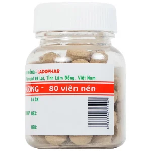 Viên uống Lado Care Vân Mộc Hương giảm các triệu chứng đau bụng, đầy bụng, khó tiêu (80 viên)