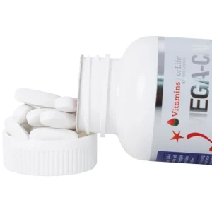 Viên uống Mega-Cal 1000 Vitamins For Life giúp bổ sung canxi, chống loãng xương (60 viên)