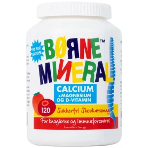 Viên nhai Borne Mineral New Nordic hỗ trợ phát triển xương, giúp tăng chiều cao, tăng đề kháng (120 viên)