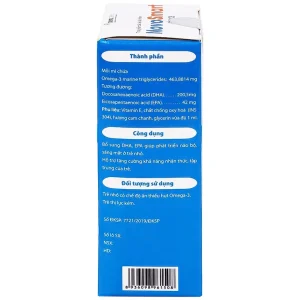 Dung dịch uống NovoSmart Drops 20ml Novocare bổ sung DHA, EPA, phát triển não bộ