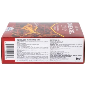 Viên nang mềm Omexxel Cordy hỗ trợ tăng sức đề kháng (3 vỉ x 10 viên)