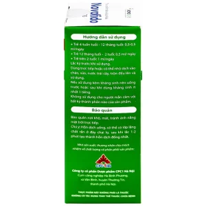 Dung dịch uống Novofido Drops 15ml Novocare hỗ trợ bổ sung lợi khuẩn, cải thiện hệ vi sinh đường ruột