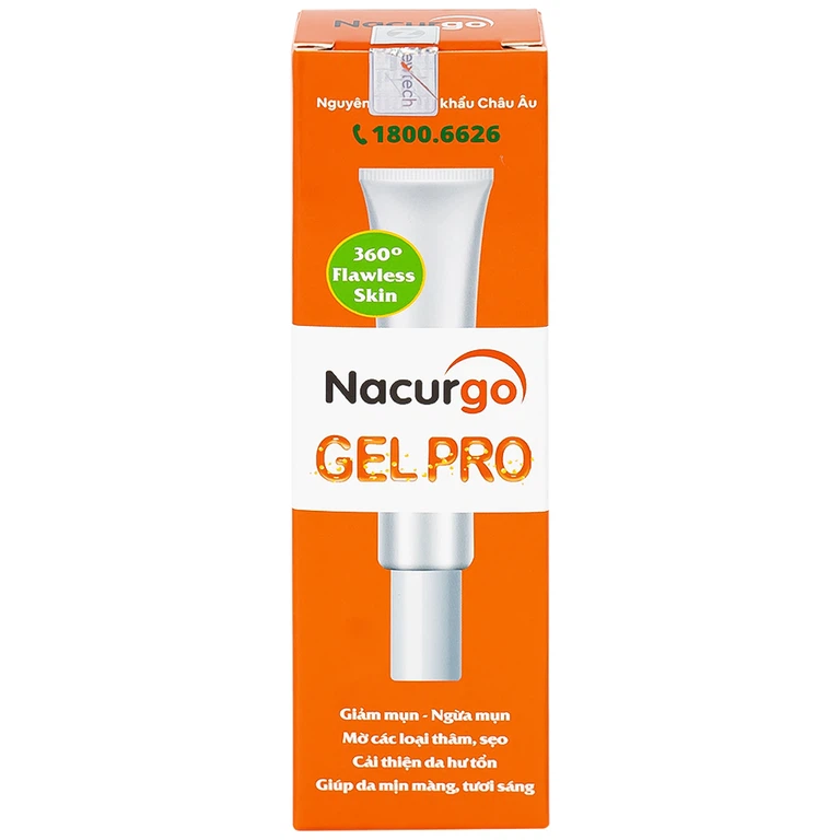Gel Nacurgo Gelpro 20g làm giảm thâm sẹo