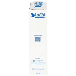 Dung dịch vệ sinh phụ nữ Shema Lá Đôi 100ml hương dịu mát làm sạch vùng kín, hết ngứa, khử mùi