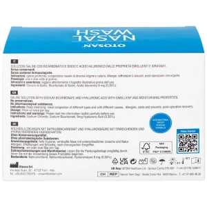 Dung dịch muối rửa mũi Otosan Nasal Wash làm sạch sâu và giảm chứng viêm mũi dị ứng, cảm lạnh (30 gói)