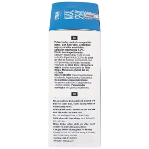 Dung dịch xịt mũi Otosan Nasal Spray Forte hỗ trợ điều trị viêm mũi, viêm xoang (30ml)
