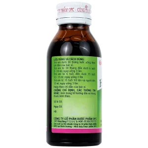 Siro HoAstex 90ml OPC dùng trị ho, giảm ho trong viêm họng, viêm phế quản