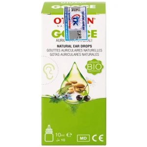 Dung dịch nhỏ tai Otosan Natural Ear Drops loại bỏ và ngăn ngừa sự hình thành của ráy tai (10ml)