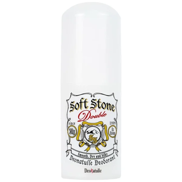 Lăn khử mùi đá khoáng Deonatulle Soft Stone Double Deodorant dạng sáp cho mọi loại da (20g)