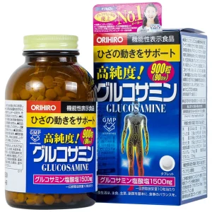 Viên nén Orihiro Glucosamine 900 hỗ trợ làm trơn ổ khớp, hạn chế lão hóa khớp (900 viên)