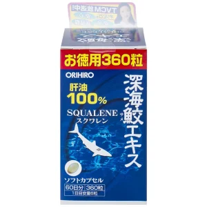 Thực phẩm bảo vệ sức khỏe Orihiro Deep Sea Shark extract capsule moral purpose