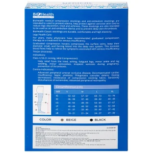 Vớ y khoa Compression I AG BioHealth tăng lưu thông máu, giảm tình trạng phù nề (Màu da - Size M)