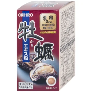 Viên nén Orihiro New Oyster Extract tăng cường sinh lý cho nam giới (120 viên)