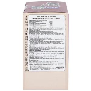 Viên nén Orihiro New Oyster Extract tăng cường sinh lý cho nam giới (120 viên)