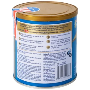 Sữa bột Ensure Gold StrengthPro Abbott hương vani, ít ngọt, tăng cường sức khỏe khối cơ, tăng miễn dịch (380g)