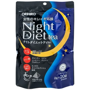 Trà Night Diet Tea Orihiro (20 túi x 2g)