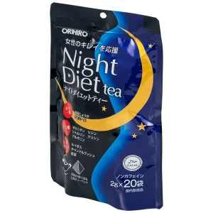 Trà Night Diet Tea Orihiro (20 túi x 2g)