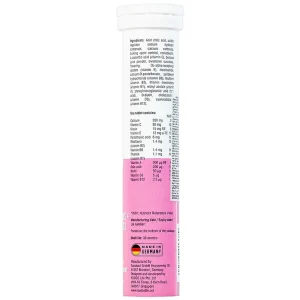 Viên sủi Kudos Kids Multivitamins Plus Calcium & D3 hương dưa hấu giúp bổ sung calci và vitamin cho cơ thể (20 viên)