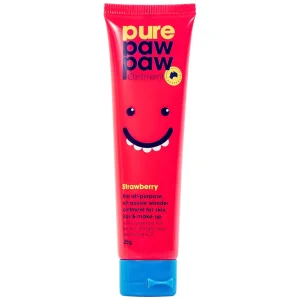 Kem Pure Paw Paw Ointment hương dâu giúp dưỡng ẩm, giảm nứt nẻ, trị bỏng, côn trùng cắn (25g)
