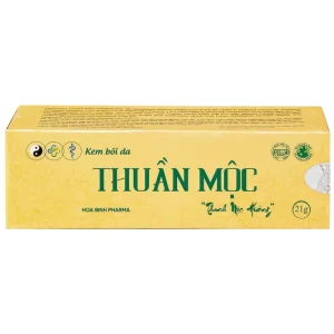 Kem bôi da Thuần Mộc Thanh Mộc Hương 21g Hòa Bình dưỡng ẩm, làm mềm da, làm dịu mát da