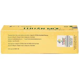 Kem bôi da Thuần Mộc Thanh Mộc Hương 21g Hòa Bình dưỡng ẩm, làm mềm da, làm dịu mát da