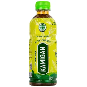 Trà thảo dược Kamigan 290ml thanh nhiệt, lợi tiểu, mát gan