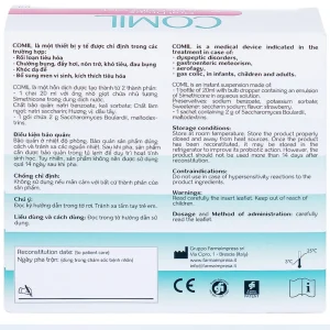 Dung dịch nhỏ giọt Comil PJ Pharma giảm rối loạn tiêu hóa, chướng bụng, đầy hơi, nôn trớ ở trẻ (20ml)