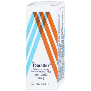 Thuốc mỡ tra mắt TobraDex Alcon điều trị viêm và nhiễm khuẩn (3,5g)
