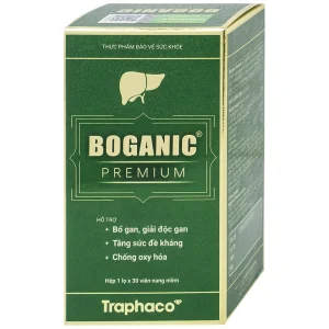 Viên uống Boganic Premium Traphaco hỗ trợ bảo vệ và tăng cường chức năng gan (30 viên)