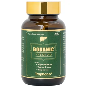 Viên uống Boganic Premium Traphaco hỗ trợ bảo vệ và tăng cường chức năng gan (30 viên)