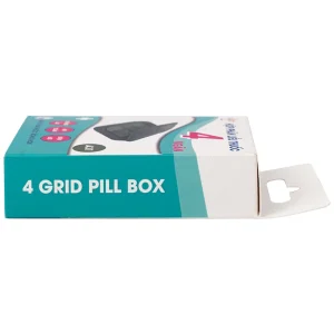 Hộp phân liều thuốc 4 ngăn A31 Duy Thành màu xanh