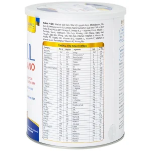 Sữa bột Neomil Nano Nafaco 900g bổ sung dưỡng chất cho người sau phẫu thuật, dưỡng bệnh (900g)