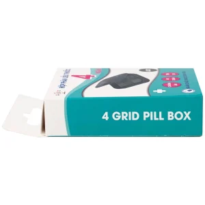 Hộp phân liều thuốc 4 ngăn A31 Duy Thành màu trà