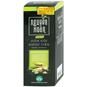 Dầu gội Dược liệu Nguyên Xuân xanh lá, xanh dương 275ml dưỡng tóc và da đầu, giảm gãy rụng