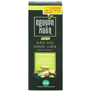 Dầu gội Dược liệu Nguyên Xuân xanh lá, xanh dương 275ml dưỡng tóc và da đầu, giảm gãy rụng