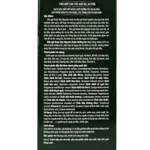 Dầu gội Dược liệu Nguyên Xuân xanh lá, xanh dương 275ml dưỡng tóc và da đầu, giảm gãy rụng