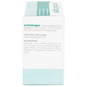 Bột uống Endokirogen 4g Nutrilinea bổ sung inositol, hỗ trợ sức khỏe cho phụ nữ trước khi mang thai (30 gói)