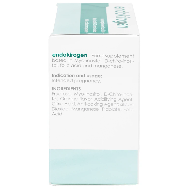 Bột uống Endokirogen 4g Nutrilinea bổ sung inositol, hỗ trợ sức khỏe cho phụ nữ trước khi mang thai (30 gói)