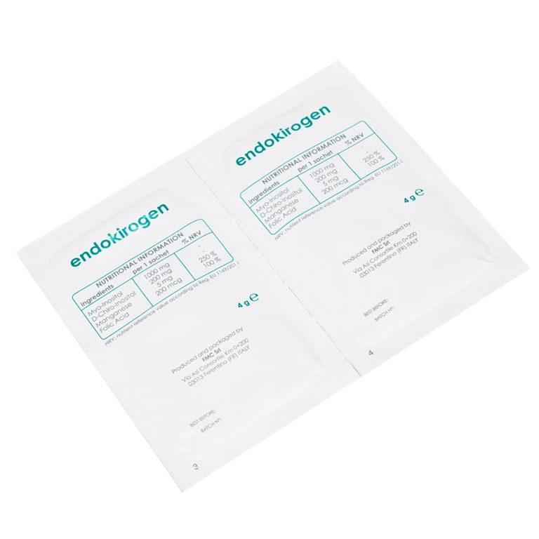 Bột uống Endokirogen 4g Nutrilinea bổ sung inositol, hỗ trợ sức khỏe cho phụ nữ trước khi mang thai (30 gói)