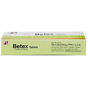 Thuốc Betex Favorex bổ sung vitamin B1, B6, B12 (5 vỉ x 10 viên)
