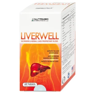 Viên uống Liverwell Nutrimed hỗ trợ giải độc gan giúp hỗ trợ giải độc gan, bảo vệ tế bào gan (60 viên)