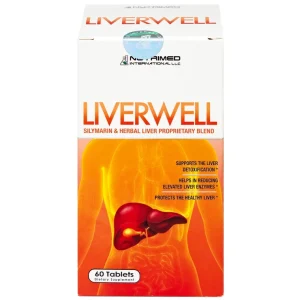 Viên uống Liverwell Nutrimed hỗ trợ giải độc gan giúp hỗ trợ giải độc gan, bảo vệ tế bào gan (60 viên)
