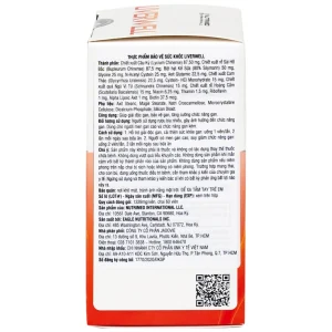 Viên uống Liverwell Nutrimed hỗ trợ giải độc gan giúp hỗ trợ giải độc gan, bảo vệ tế bào gan (60 viên)