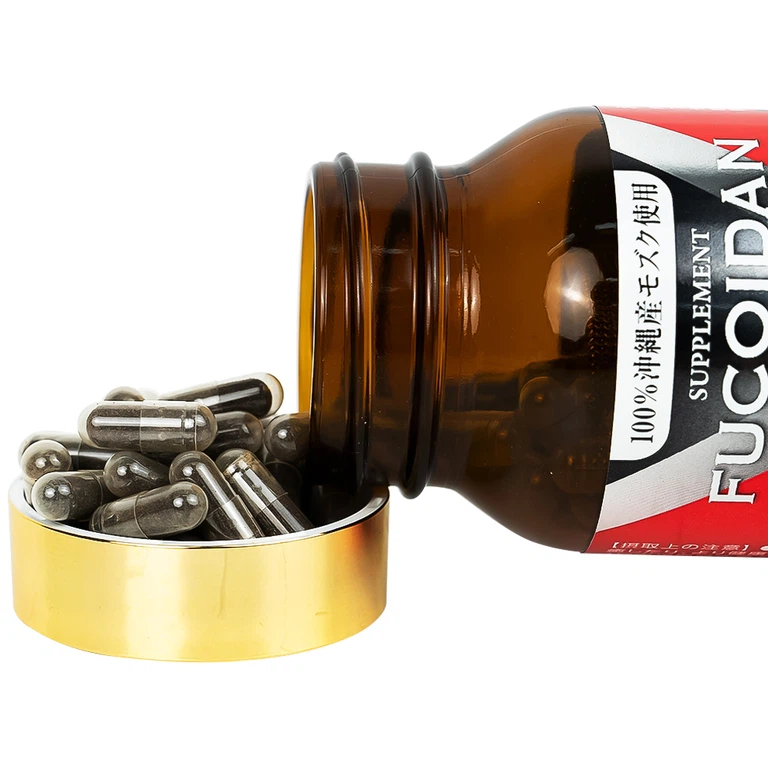 Viên nang tảo Mozuku Fucoidan Nozomi chống oxy hóa, hỗ trợ tăng cường miễn dịch (150 viên)