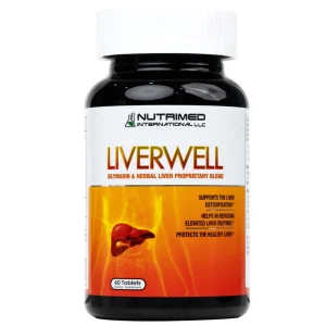 Viên uống Liverwell Nutrimed hỗ trợ giải độc gan giúp hỗ trợ giải độc gan, bảo vệ tế bào gan (60 viên)