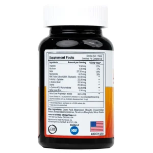 Viên uống Liverwell Nutrimed hỗ trợ giải độc gan giúp hỗ trợ giải độc gan, bảo vệ tế bào gan (60 viên)