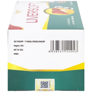 Viên uống Liversoft hỗ trợ bảo vệ gan, tăng cường chức năng gan (6 vỉ x 10 viên)
