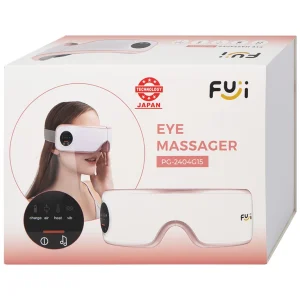 Máy mát xa mắt Fuji PG-2404G15 giúp massage thái dương và các huyệt đạo khác ở vùng mắt