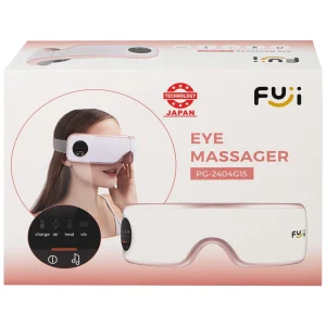 Máy mát xa mắt Fuji PG-2404G15 giúp massage thái dương và các huyệt đạo khác ở vùng mắt